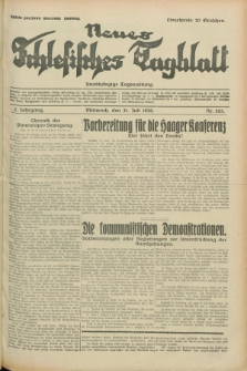 Neues Schlesisches Tagblatt : unabhängige Tageszeitung. Jg.2, Nr. 203 (31 Juli 1929)