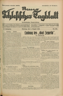 Neues Schlesisches Tagblatt : unabhängige Tageszeitung. Jg.2, Nr. 208 (5 August 1929)
