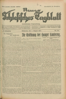 Neues Schlesisches Tagblatt : unabhängige Tageszeitung. Jg.2, Nr. 210 (7 August 1929)