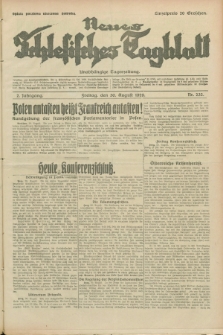 Neues Schlesisches Tagblatt : unabhängige Tageszeitung. Jg.2, Nr. 232 (30 August 1929)