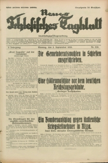 Neues Schlesisches Tagblatt : unabhängige Tageszeitung. Jg.2, Nr. 235 (2 September 1929)