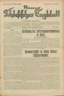 Neues Schlesisches Tagblatt : unabhängige Tageszeitung. Jg.2, Nr. 236 (3 September 1929)