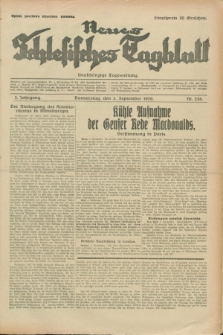 Neues Schlesisches Tagblatt : unabhängige Tageszeitung. Jg.2, Nr. 238 (5 September 1929)