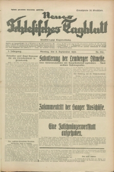 Neues Schlesisches Tagblatt : unabhängige Tageszeitung. Jg.2, Nr. 242 (9 September 1929)