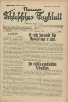 Neues Schlesisches Tagblatt : unabhängige Tageszeitung. Jg.2, Nr. 248 (15 September 1929)