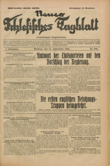 Neues Schlesisches Tagblatt : unabhängige Tageszeitung. Jg.2, Nr. 249 (16 September 1929)