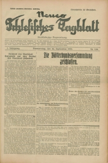 Neues Schlesisches Tagblatt : unabhängige Tageszeitung. Jg.2, Nr. 259 (26 September 1929)