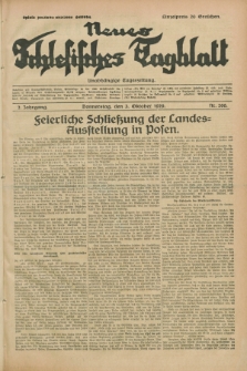 Neues Schlesisches Tagblatt : unabhängige Tageszeitung. Jg.2, Nr. 266 (3 Oktober 1929)