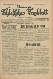 Neues Schlesisches Tagblatt : unabhängige Tageszeitung. Jg.2, Nr. 272 (9 Oktober 1929)