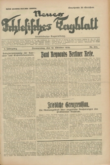 Neues Schlesisches Tagblatt : unabhängige Tageszeitung. Jg.2, Nr. 273 (10 Oktober 1929)