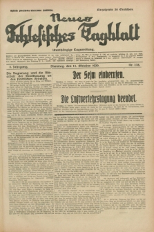 Neues Schlesisches Tagblatt : unabhängige Tageszeitung. Jg.2, Nr. 278 (15 Oktober 1929)
