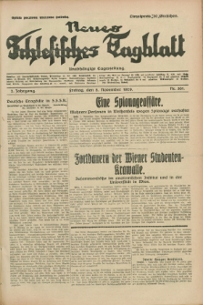 Neues Schlesisches Tagblatt : unabhängige Tageszeitung. Jg.2, Nr. 301 (8 November 1929)