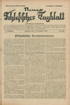 Neues Schlesisches Tagblatt : unabhängige Tageszeitung. Jg.2, Nr. 303 (10 November 1929)
