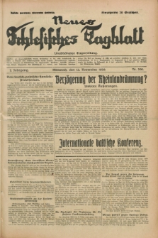 Neues Schlesisches Tagblatt : unabhängige Tageszeitung. Jg.2, Nr. 306 (13 November 1929)