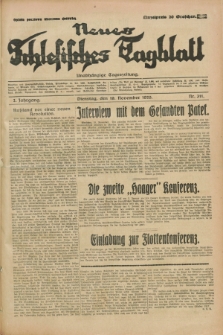 Neues Schlesisches Tagblatt : unabhängige Tageszeitung. Jg.2, Nr. 311 (19 November 1929)