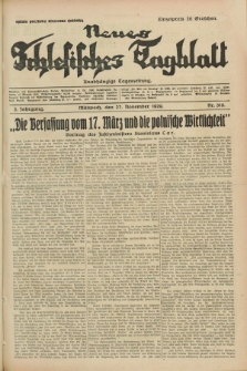 Neues Schlesisches Tagblatt : unabhängige Tageszeitung. Jg.2, Nr. 319 (27 November 1929)