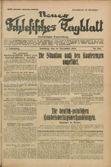 Neues Schlesisches Tagblatt : unabhängige Tageszeitung. Jg.2, Nr. 336 (14 Dezember 1929)