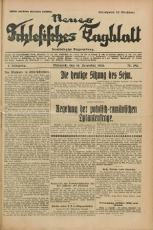Neues Schlesisches Tagblatt : unabhängige Tageszeitung. Jg.2, Nr. 340 (18 Dezember 1929)