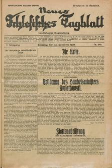 Neues Schlesisches Tagblatt : unabhängige Tageszeitung. Jg.2, Nr. 346 (28 Dezember 1929)