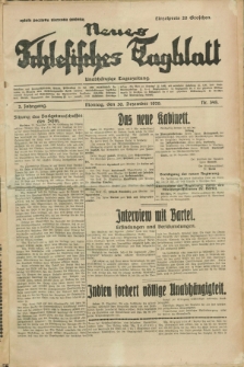 Neues Schlesisches Tagblatt : unabhängige Tageszeitung. Jg.2, Nr. 348 (30 Dezember 1929)