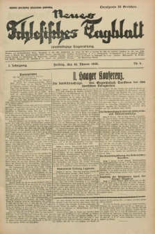 Neues Schlesisches Tagblatt : unabhängige Tageszeitung. Jg.3, Nr. 8 (10 Jänner 1930)