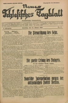 Neues Schlesisches Tagblatt : unabhängige Tageszeitung. Jg.3, Nr. 17 (19 Jänner 1930)
