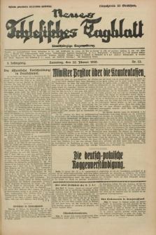 Neues Schlesisches Tagblatt : unabhängige Tageszeitung. Jg.3, Nr. 23 (25 Jänner 1930)