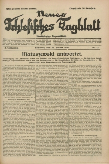Neues Schlesisches Tagblatt : unabhängige Tageszeitung. Jg.3, Nr. 27 (29 Jänner 1930)