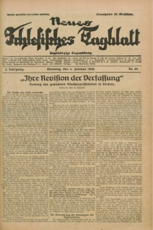 Neues Schlesisches Tagblatt : unabhängige Tageszeitung. Jg.3, Nr. 33 (4 Februar 1930)