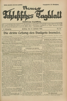 Neues Schlesisches Tagblatt : unabhängige Tageszeitung. Jg.3, Nr. 43 (14 Februar 1930)
