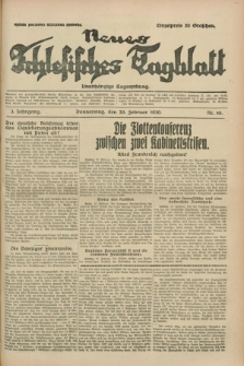 Neues Schlesisches Tagblatt : unabhängige Tageszeitung. Jg.3, Nr. 49 (20 Februar 1930)