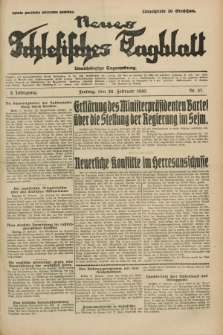Neues Schlesisches Tagblatt : unabhängige Tageszeitung. Jg.3, Nr. 57 (28 Februar 1930)
