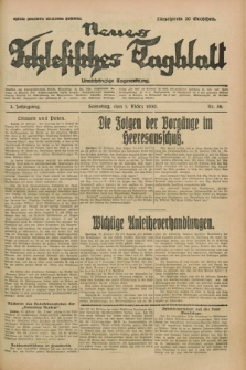Neues Schlesisches Tagblatt : unabhängige Tageszeitung. Jg.3, Nr. 58 (1 März 1930)