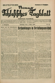 Neues Schlesisches Tagblatt : unabhängige Tageszeitung. Jg.3, Nr. 59 (2 März 1930)