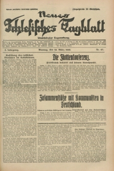 Neues Schlesisches Tagblatt : unabhängige Tageszeitung. Jg.3, Nr. 67 (10 März 1930)