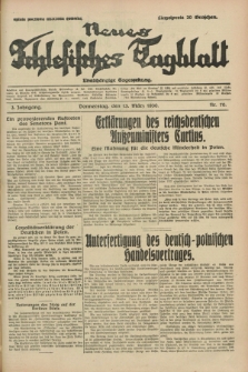 Neues Schlesisches Tagblatt : unabhängige Tageszeitung. Jg.3, Nr. 70 (13 März 1930)