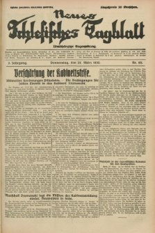 Neues Schlesisches Tagblatt : unabhängige Tageszeitung. Jg.3, Nr. 85 (27 März 1930)