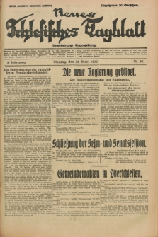 Neues Schlesisches Tagblatt : unabhängige Tageszeitung. Jg.3, Nr. 89 (31 März 1930)