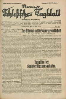 Neues Schlesisches Tagblatt : unabhängige Tageszeitung. Jg.3, Nr. 118 (1 Mai 1930)