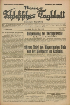 Neues Schlesisches Tagblatt : unabhängige Tageszeitung. Jg.3, Nr. 125 (10 Mai 1930)