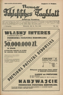 Neues Schlesisches Tagblatt : unabhängige Tageszeitung. Jg.3, Nr. 143 (28 Mai 1930)