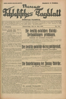 Neues Schlesisches Tagblatt : unabhängige Tageszeitung. Jg.3, Nr. 144 (29 Mai 1930)