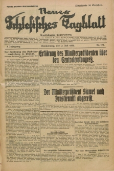 Neues Schlesisches Tagblatt : unabhängige Tageszeitung. Jg.3, Nr. 175 (3 Juli 1930)
