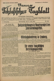 Neues Schlesisches Tagblatt : unabhängige Tageszeitung. Jg.3, Nr. 182 (10 Juli 1930)