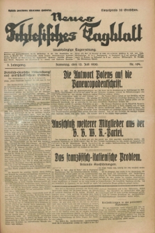 Neues Schlesisches Tagblatt : unabhängige Tageszeitung. Jg.3, Nr. 184 (12 Juli 1930)