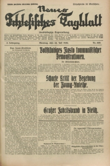 Neues Schlesisches Tagblatt : unabhängige Tageszeitung. Jg.3, Nr. 200 (28 Juli 1930)