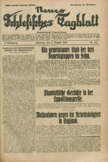 Neues Schlesisches Tagblatt : unabhängige Tageszeitung. Jg.3, Nr. 212 (9 August 1930)