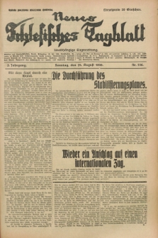 Neues Schlesisches Tagblatt : unabhängige Tageszeitung. Jg.3, Nr. 226 (24 August 1930)