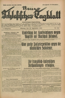 Neues Schlesisches Tagblatt : unabhängige Tageszeitung. Jg.3, Nr. 255 (22 September 1930)