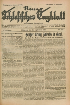 Neues Schlesisches Tagblatt : unabhängige Tageszeitung. Jg.3, Nr. 257 (24 September 1930)
